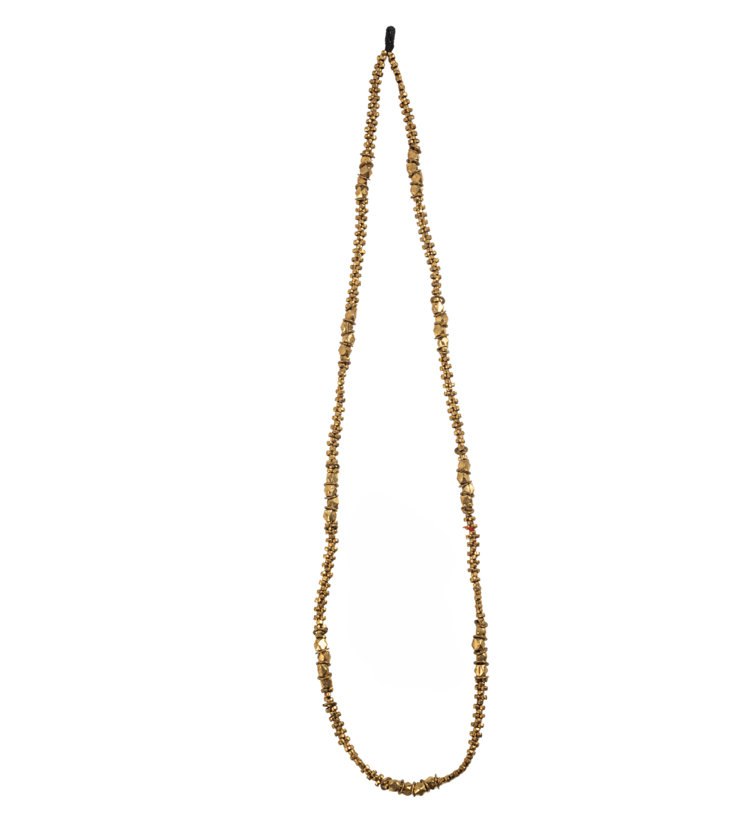 Advaita Handicrafts Ethnic Collection Brass Dhokra Long weave beaded Necklace