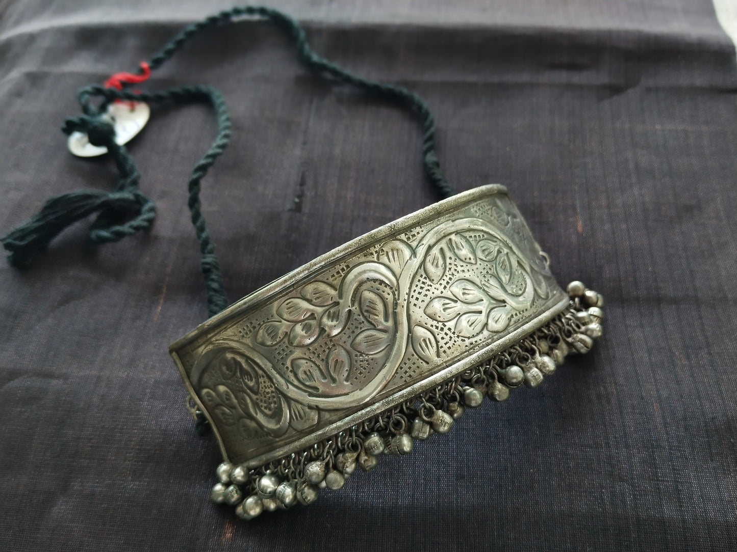 Advaita Handcrafts Ghungroo Brass Choker Necklace