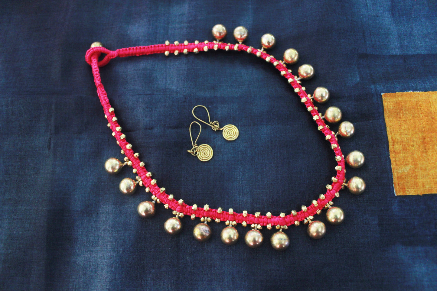 Statement Ball Necklace sets - Colour options.