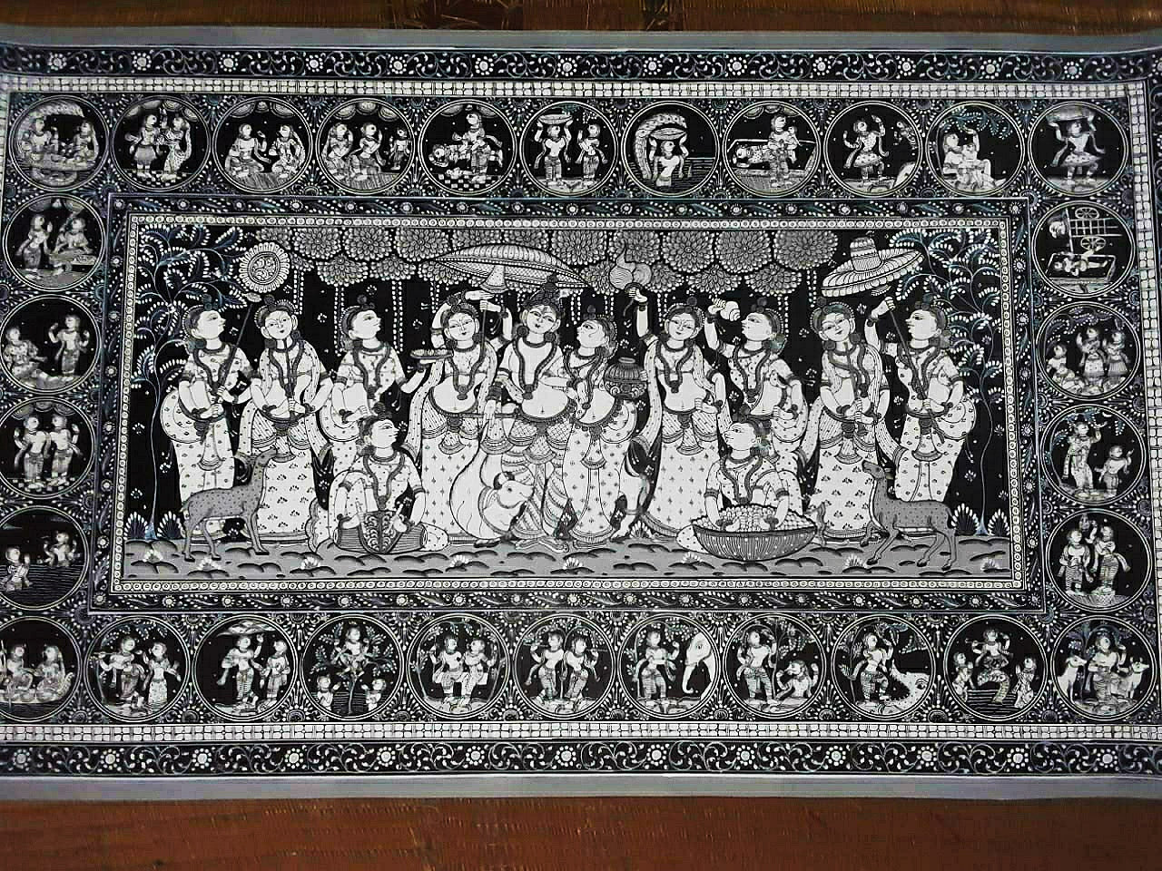 Black & White Raasleela (full size)