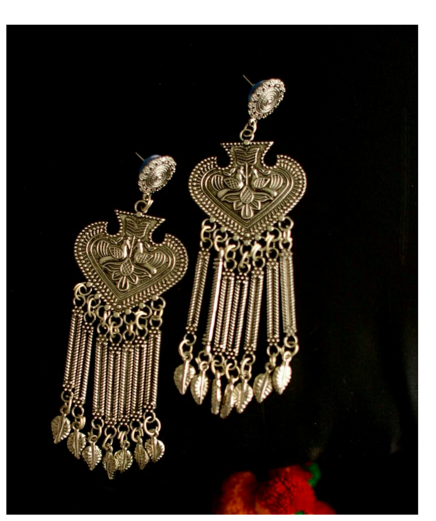 Advaita Handicrafts alloy oxidised earring - Assorted.