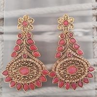 Advaita Handicrafts Polki styled Statement earrings - Click to see the entire range.