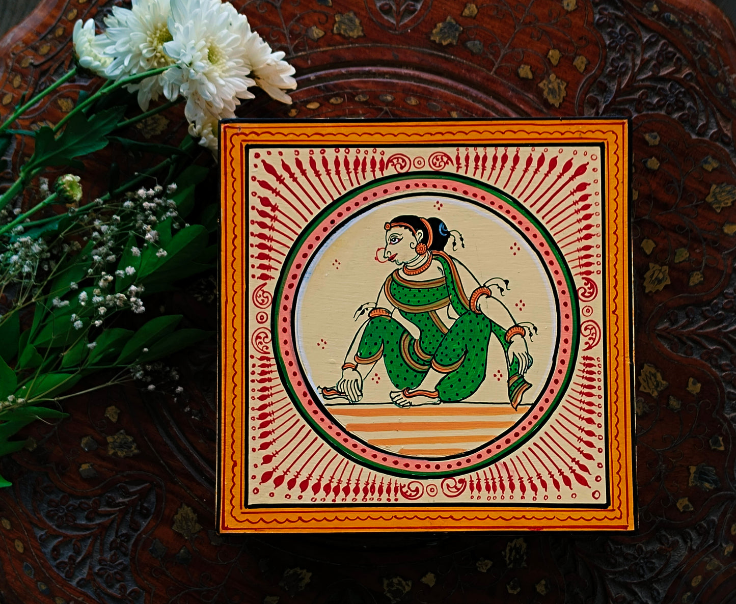 Handcrafted Hand-painted Patachitra Gift Box