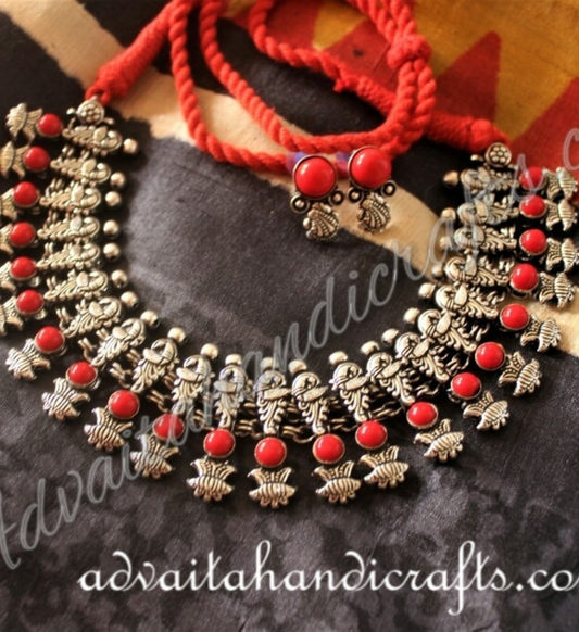 Advaita Handicraft  - German Sliver Oxidized Jewellery