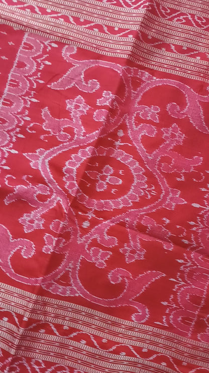 Traditional Typical Pasapalli Saree with Chitta (rangoli) Pallu and Blouse - Mulberry Silk