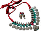 Stone German Silver Statement Set - Click for variety