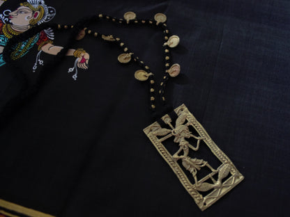 Dhokra tribal panel necklaces - click for options