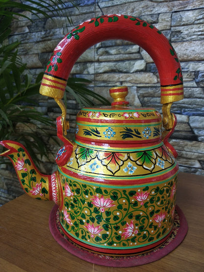 Handpainted Kettle Rajasthani Jharoka - Click for variety