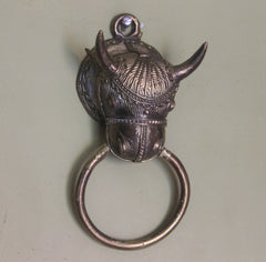 Advaita Handicrafts Brass Bull Dhokra hanger/holder