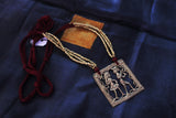 Dhokra tribal panel necklaces - click for options