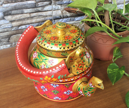 Handpainted Kettle Rajasthani Jharoka - Click for variety