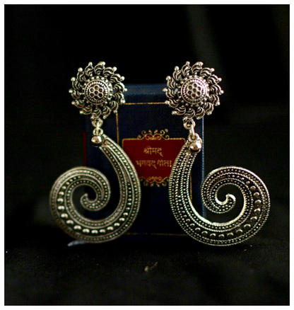 Advaita Handicrafts alloy oxidised earring - Assorted