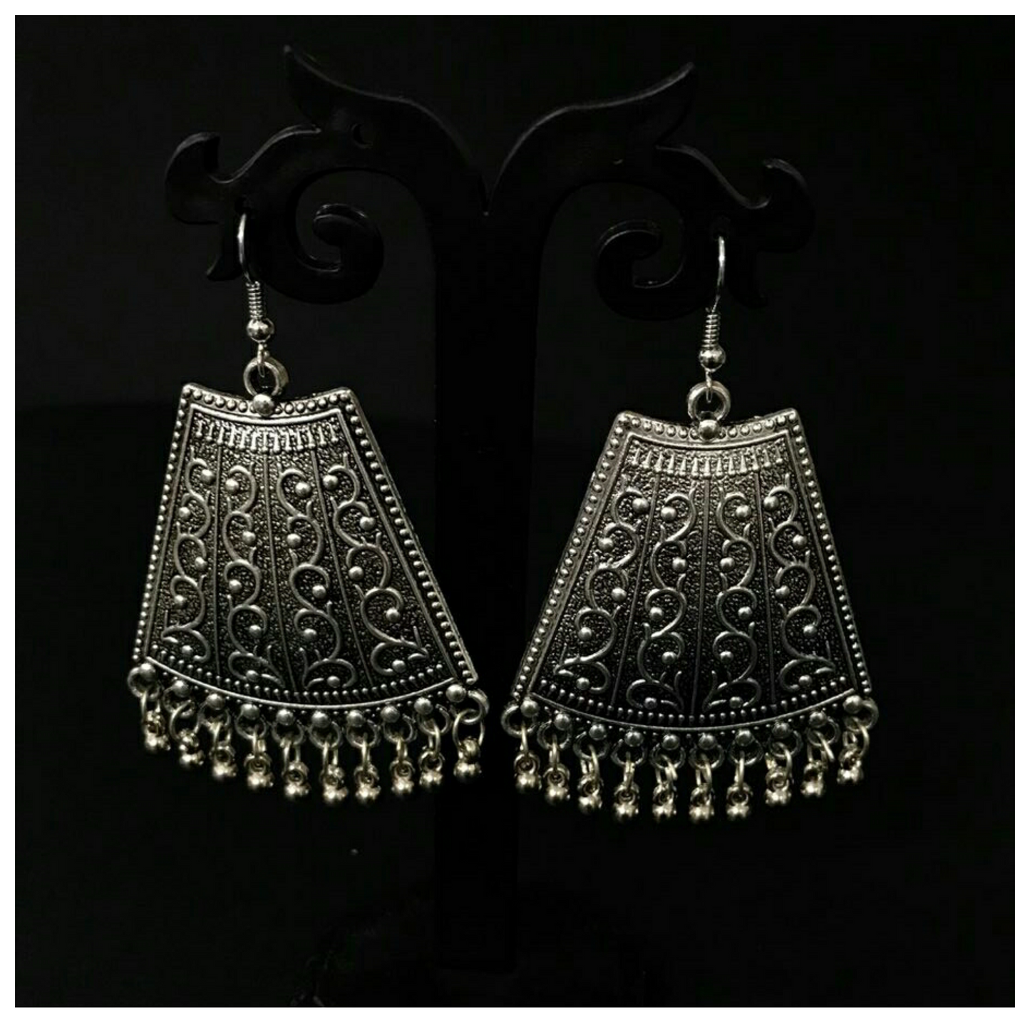 Advaita Handicrafts alloy oxidised earring - Assorted