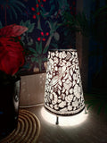 Leather handcrafted lamps - Tholu Bommalata craft - 8 inches - Click for variety
