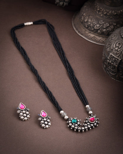 German Silver Oxidized Mangalsutra sets - Click for variety.