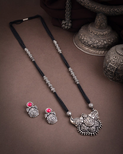 German Silver Oxidized Mangalsutra sets - Click for variety.