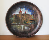 Original art work wall/ table plate - Mumbai meri jaan - Mumbai's Landmarks - Click to view